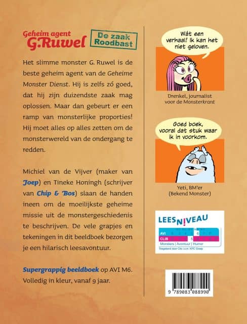 Beeldboek Geheim agent G. Ruwel - De zaak Roodbast | midden groep 6 - Afbeelding 2