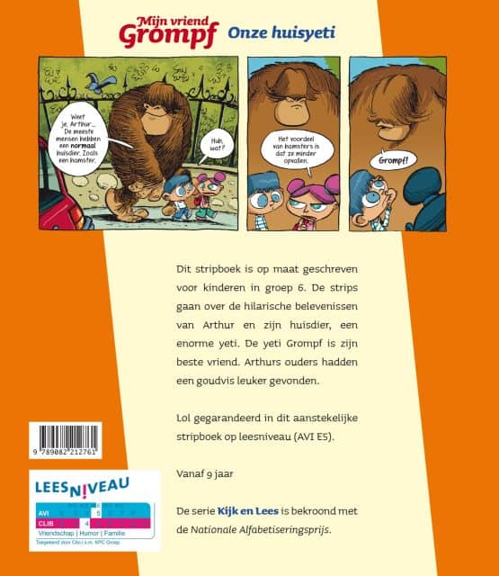 Mijn vriend Grompf - Onze huisyeti | groep 6 - deel 1 - Afbeelding 2